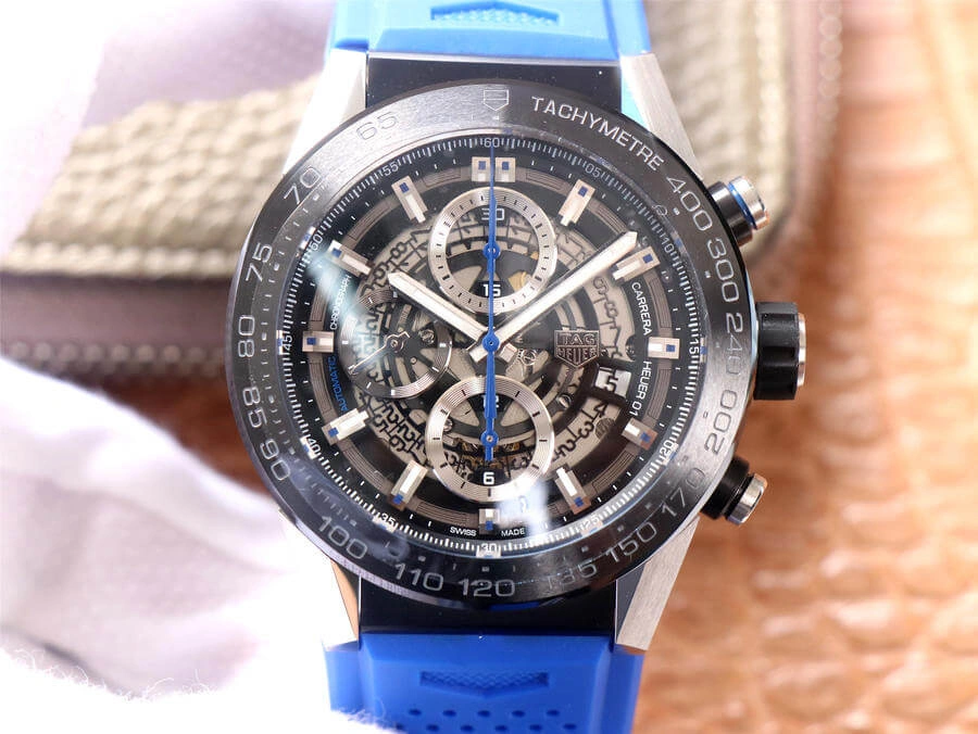 TAG Heuer Carrera CAR2A1T.FT6052 XF Factory 1:1 Best Edition Replica Watch Blue Strap